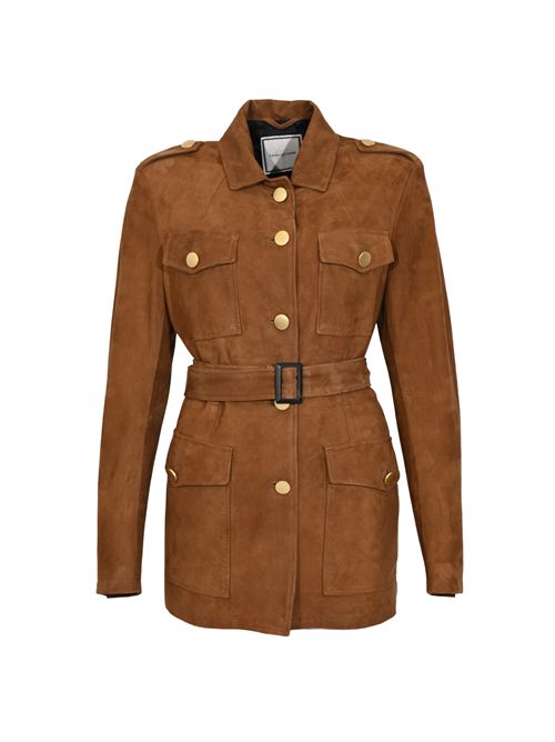 Giacca Clea in suede Tagliatore | CLEA CHE26-01650